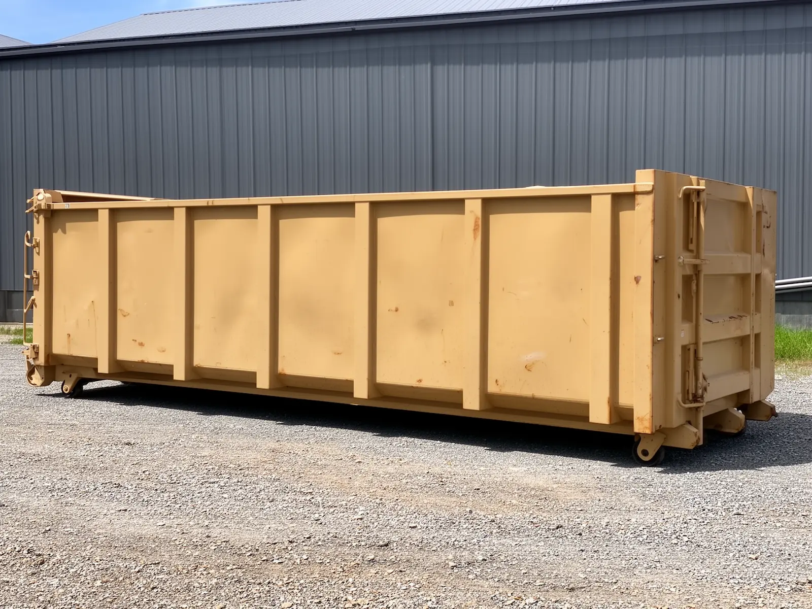 Roll-off dumpster from Fitzgerald Family Dumpsters & Hauling in Hagerstown, MD